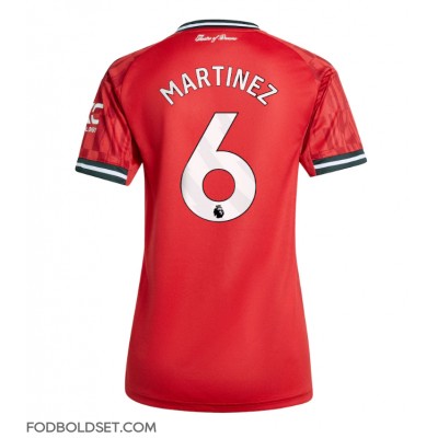Manchester United Lisandro Martinez #6 Hjemmebanetrøje Dame 2025-26 Kortærmet Manchester United Lisandro Martinez #6 Hjemmebanetrøje Dame 2025-26 Kortærmet